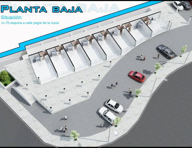 Продажа - помещение - Pueblo - La Nucía