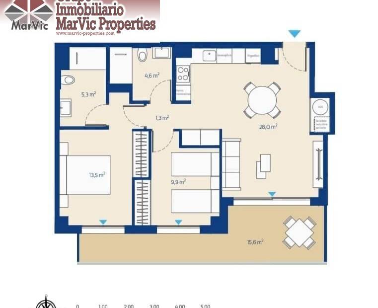 Vente - Appartement de ville - Poble Nou - Villajoyosa
