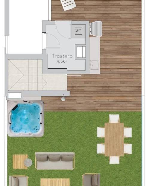 Продажа - Пентхаус - Tamarit - Santa Pola